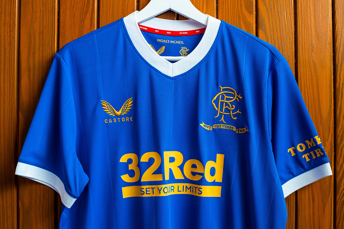 Golden Anniversary: Rangers FC Celebrate 150 Years with 2021-22 Home