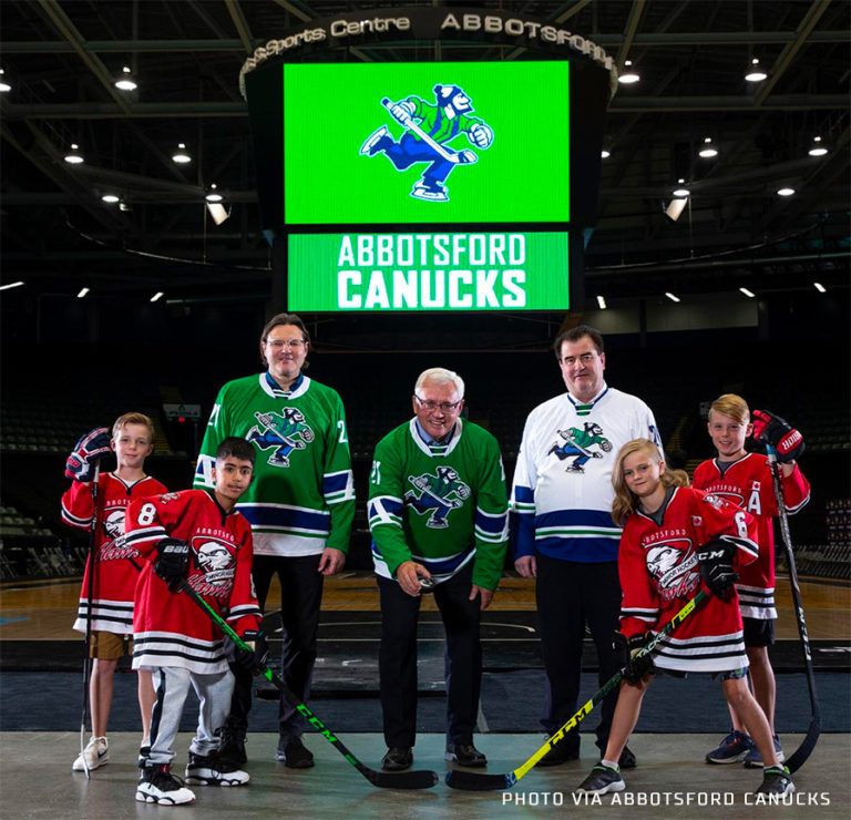 Johnny Canuck Returns as Logo for New AHL Team in Abbotsford