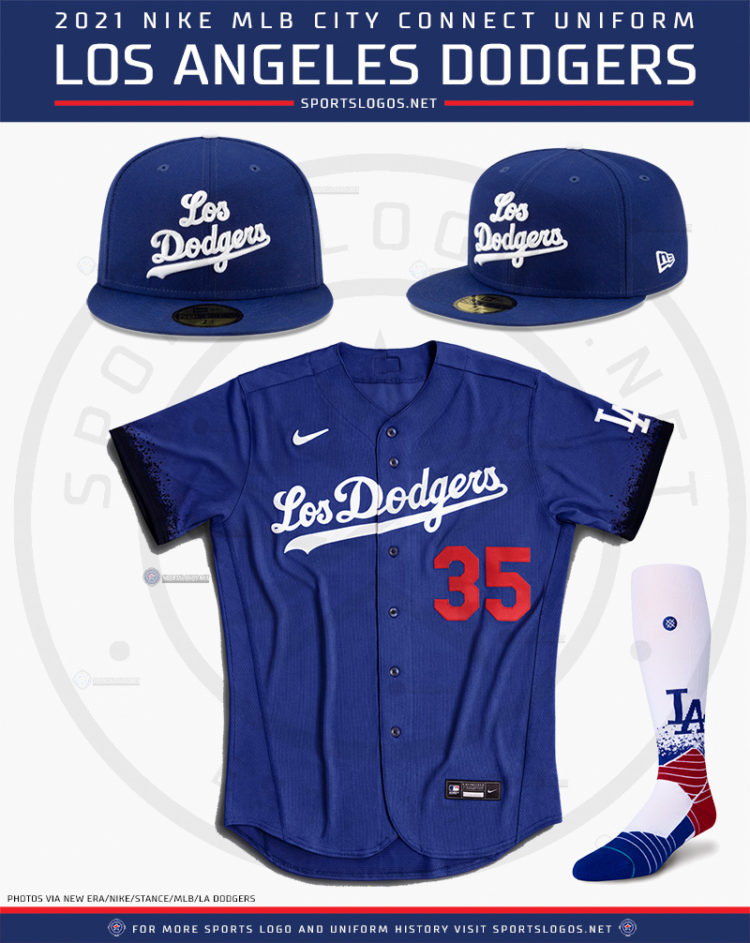 Los Dodgers! Los Angeles Unveils New, Truly Dodger Blue, City Connect