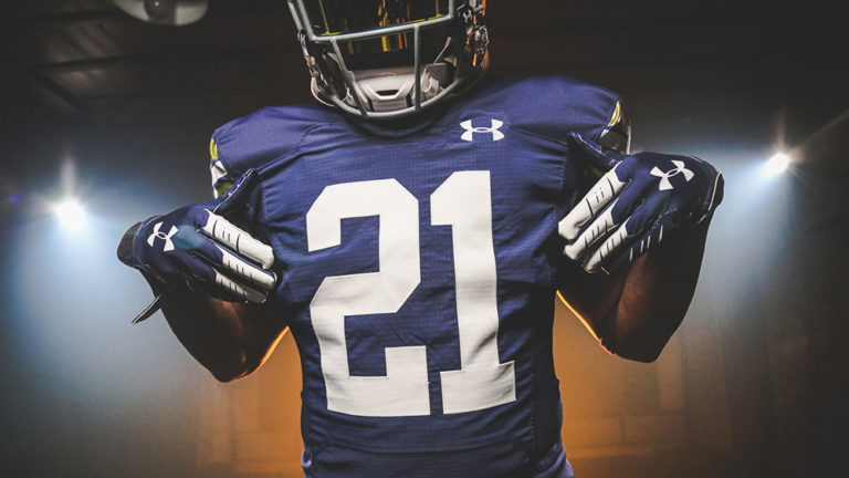Notre Dame Unveils Shamrock Series Uniform For Game Against Wisconsin 