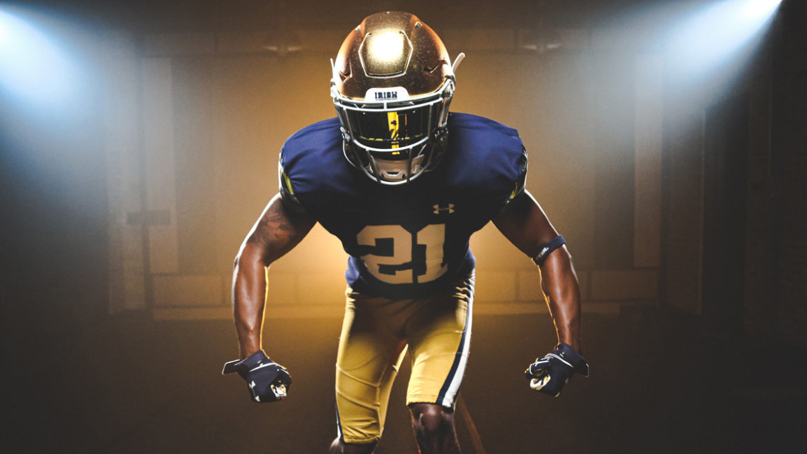 Notre Dame Unveils Shamrock Series Uniform For Game Against Wisconsin