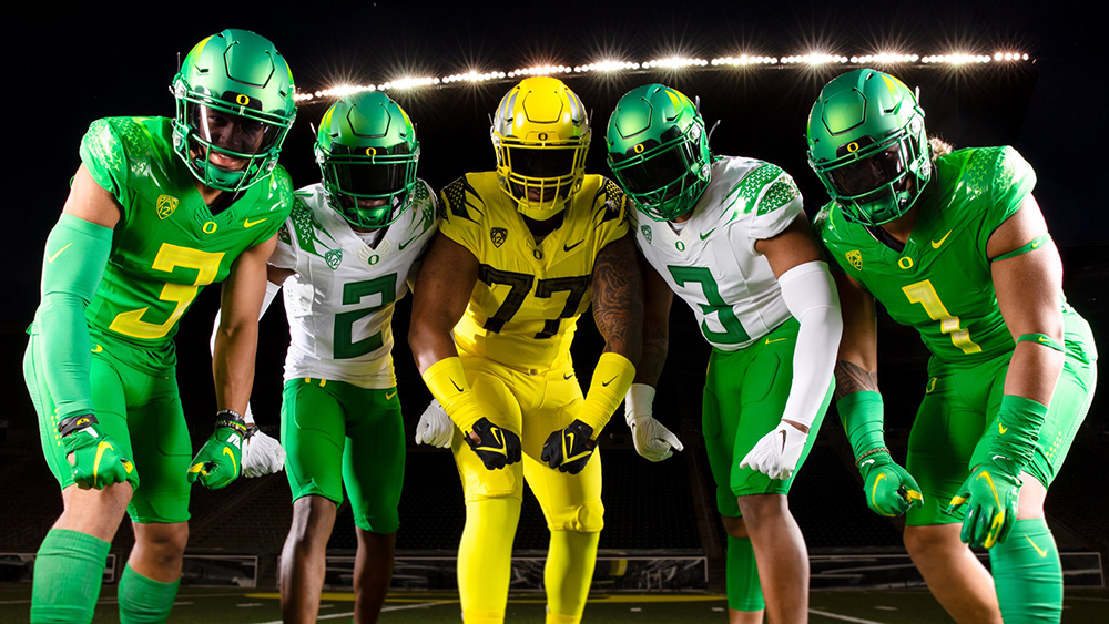 Oregon Ducks Unveil New Nike Football Uniforms News