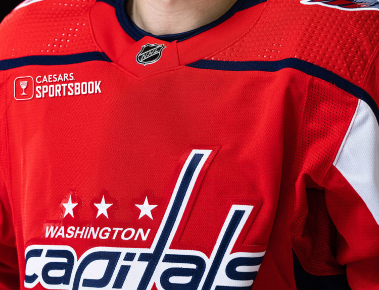 Washington Capitals First to Announce OnIce Jersey Ad Deal for 202223