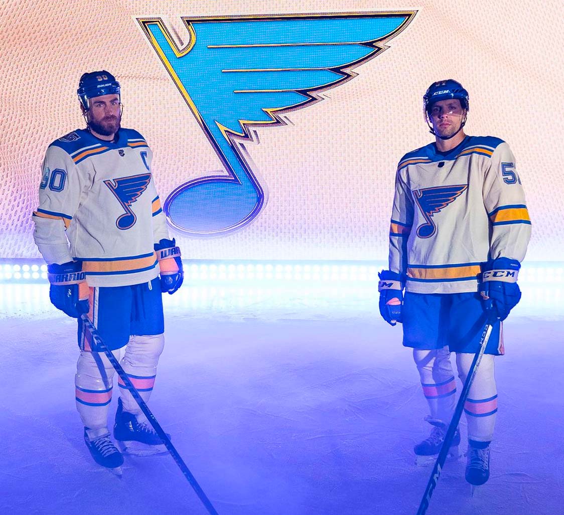 2022 Winter Classic Uniforms, Logos, And More For Blues And Wild ...