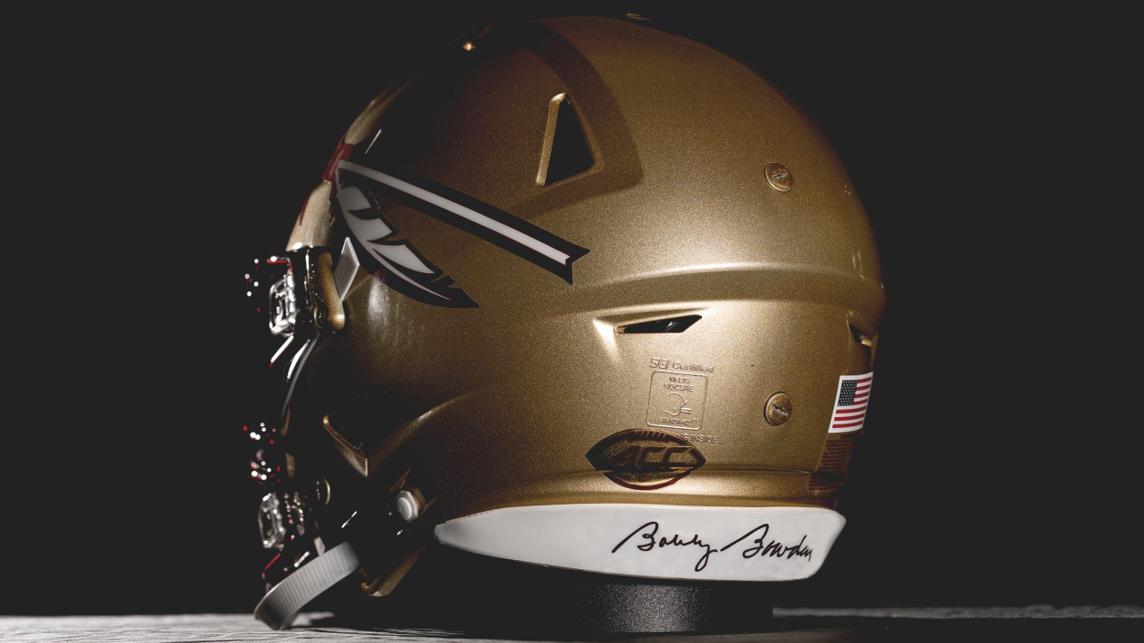 Florida State To Honor Late Coach Bobby Bowden With Signature On Back Helmet Bumper