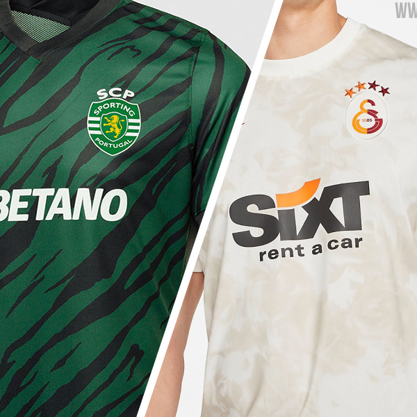 Galatasaray, Sporting Lisbon Unveil New Nike Third Kits for 2021-22