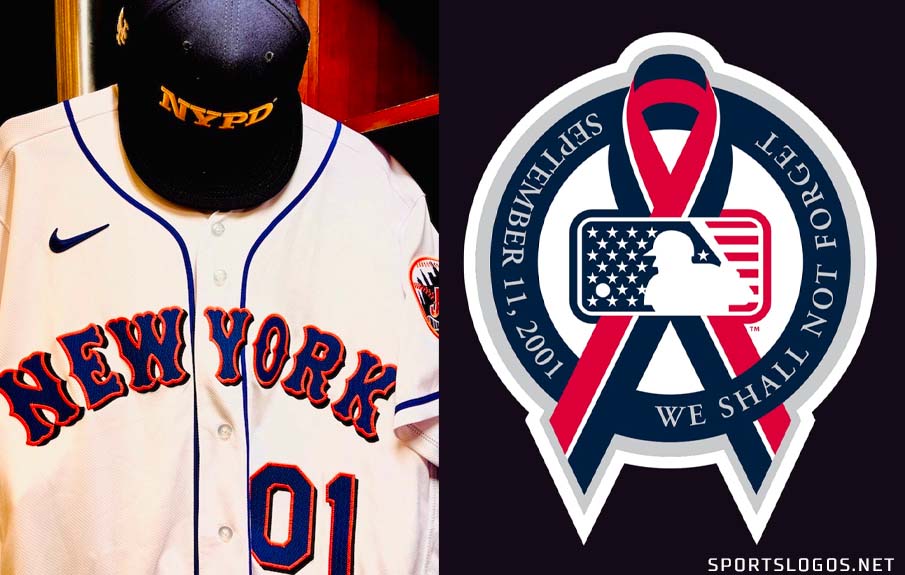 Mets, Yankees, MLB to Mark 9/11 20th Anniversary with OnUniform