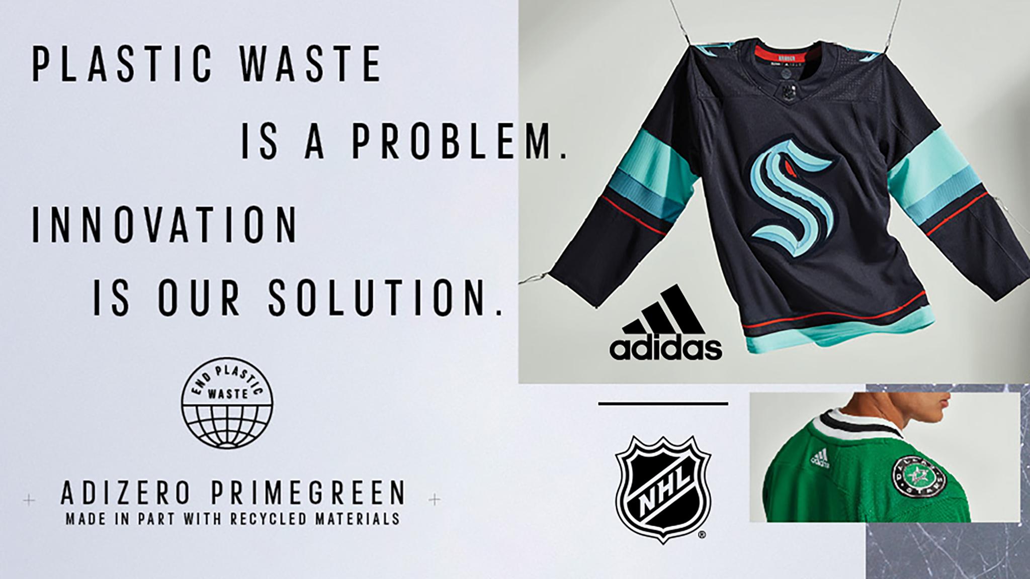 All NHL Teams Switch to Primegreen Jerseys, Introduce “Dimensional