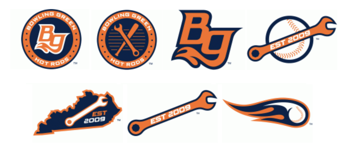 Updated Bowling Green Hot Rods identity evokes classic car, Rays