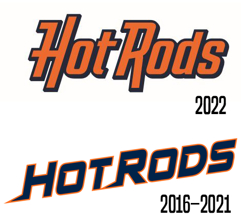 Updated Bowling Green Hot Rods Identity Evokes Classic Car, Rays ...