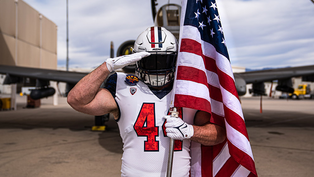 Arizona Wildcats To Wear “Dress Whites” Alternate Uniforms For Military Appreciation Game