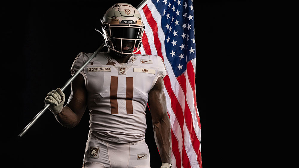 Army Black Knights Unveil “United We Stand” Alternate Uniforms For Navy Game