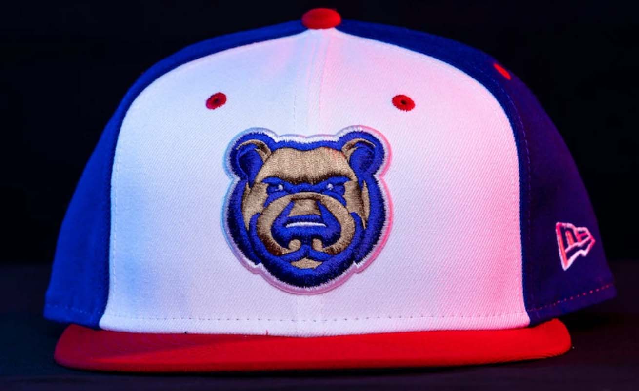 Iowa Cubs introduce bear character cap logo