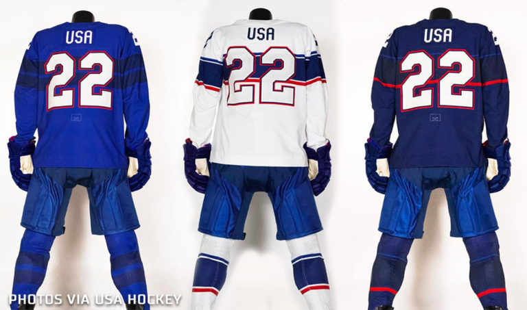 USA Hockey Unveils 2022 Winter Olympic Uniforms – SportsLogos.Net News