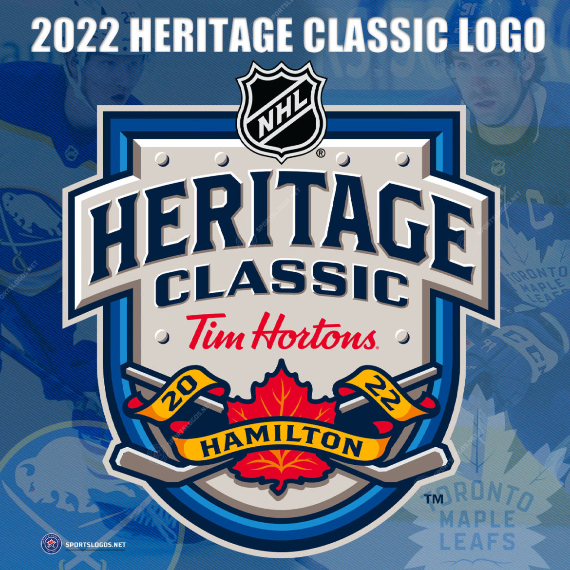 NHL Unveils Logo for 2022 Heritage Classic in Hamilton SportsLogos