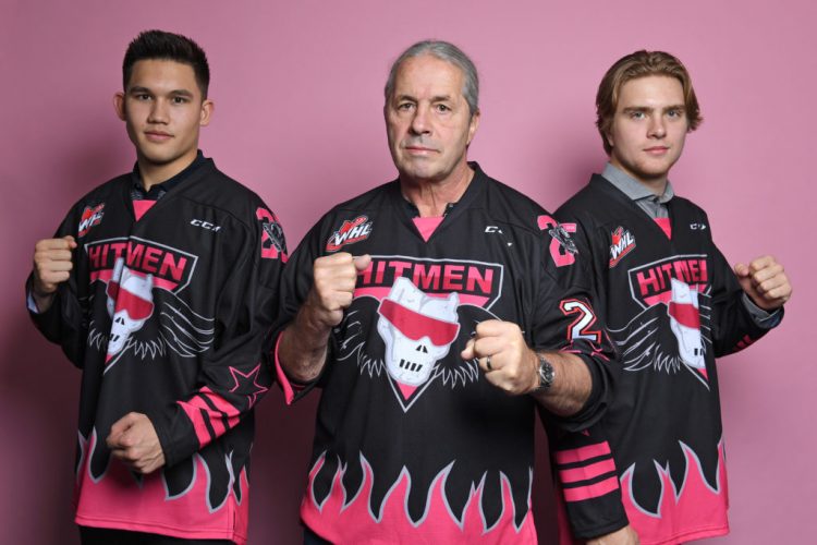 WHL’s Calgary Hitmen TagTeam with Wrestling Legend for Special Edition