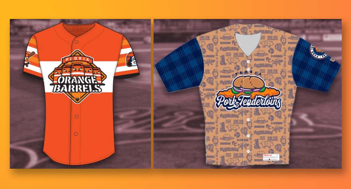 Peoria Chiefs to play as Orange Barrels, Pork Tenderloins