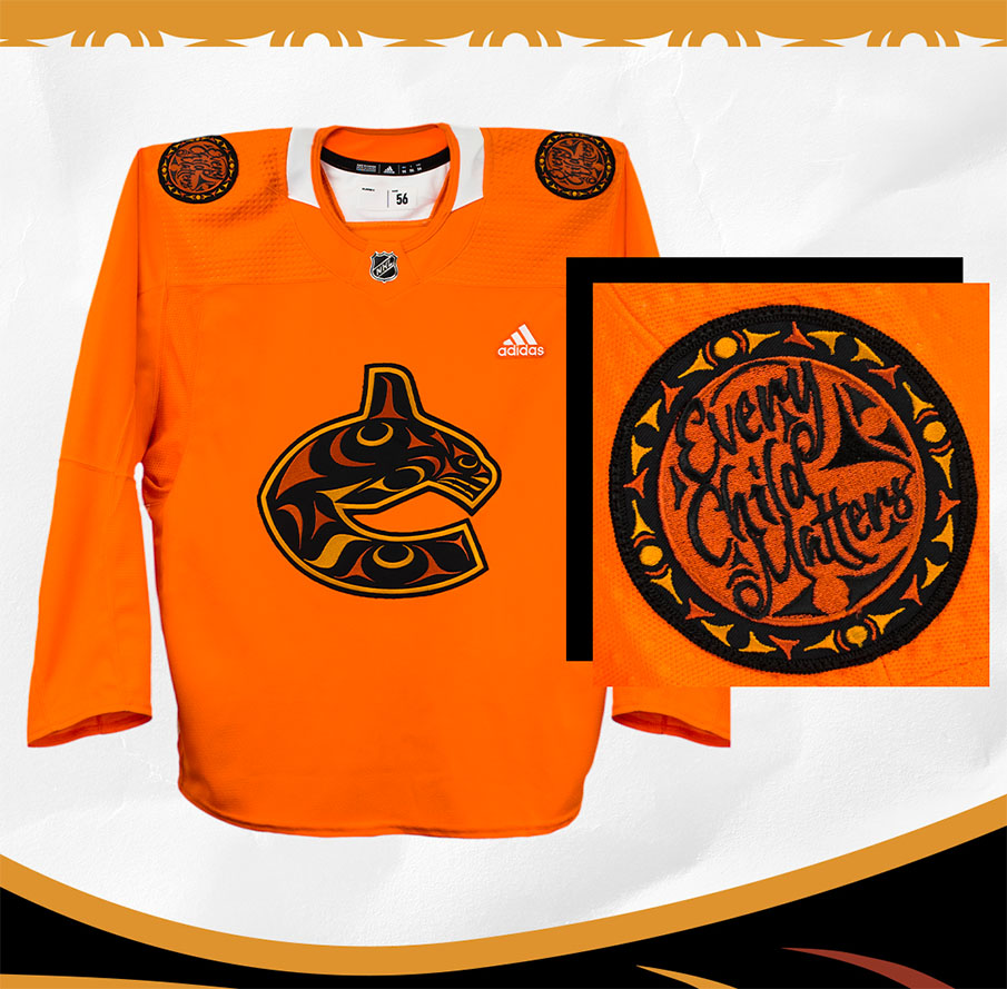Canucks Introduce First Nations Night Jersey, Worn Pre-Game on March 30th –  SportsLogos.Net News