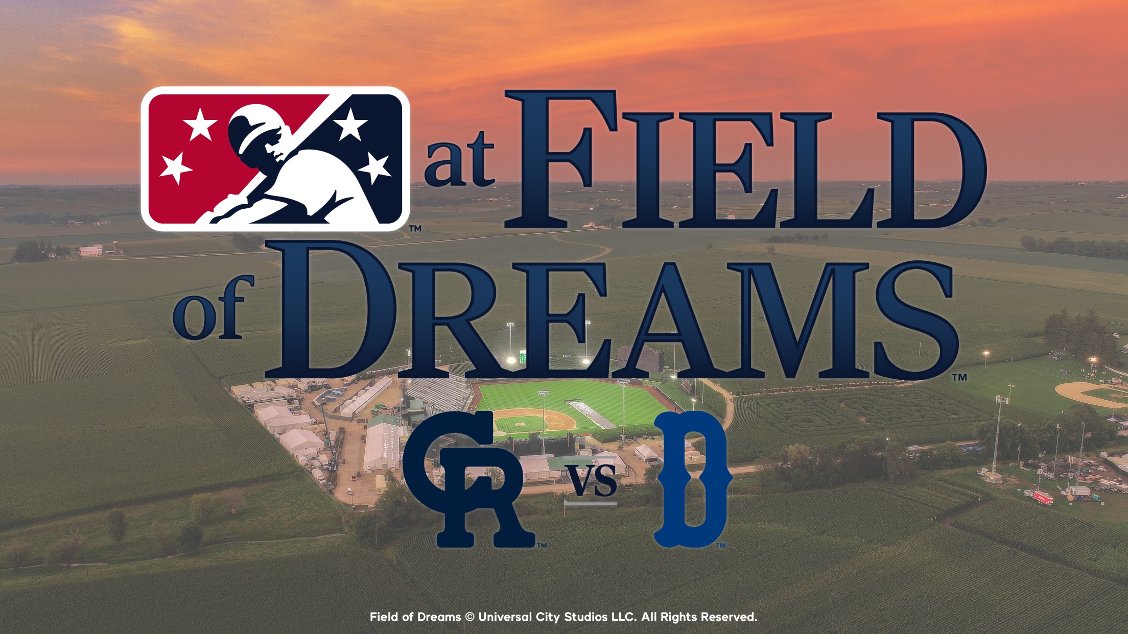 MiLB Field of Dreams games to pit Blue Sox against Bunnies