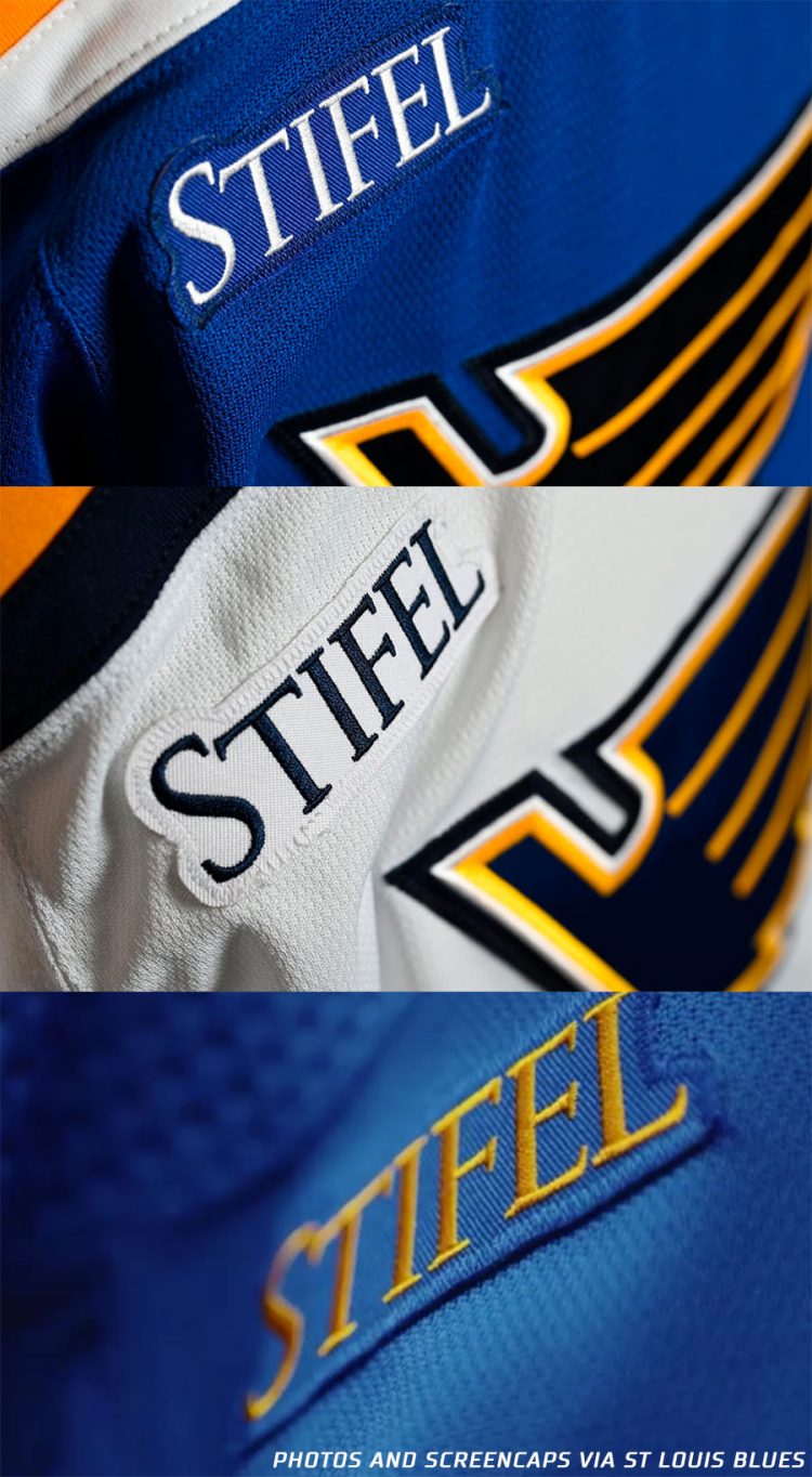 St Louis Blues Announce Stifel Ad Patch On Jerseys In 2022-23 ...