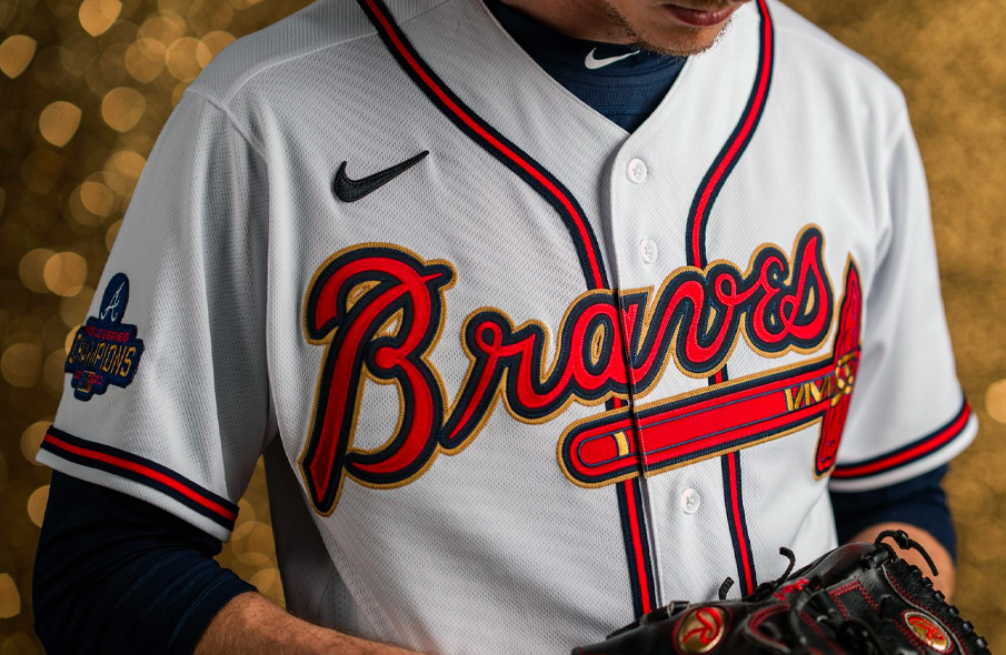 World Champion Braves Unveil Gold Caps, Jerseys for Opening Day 2022