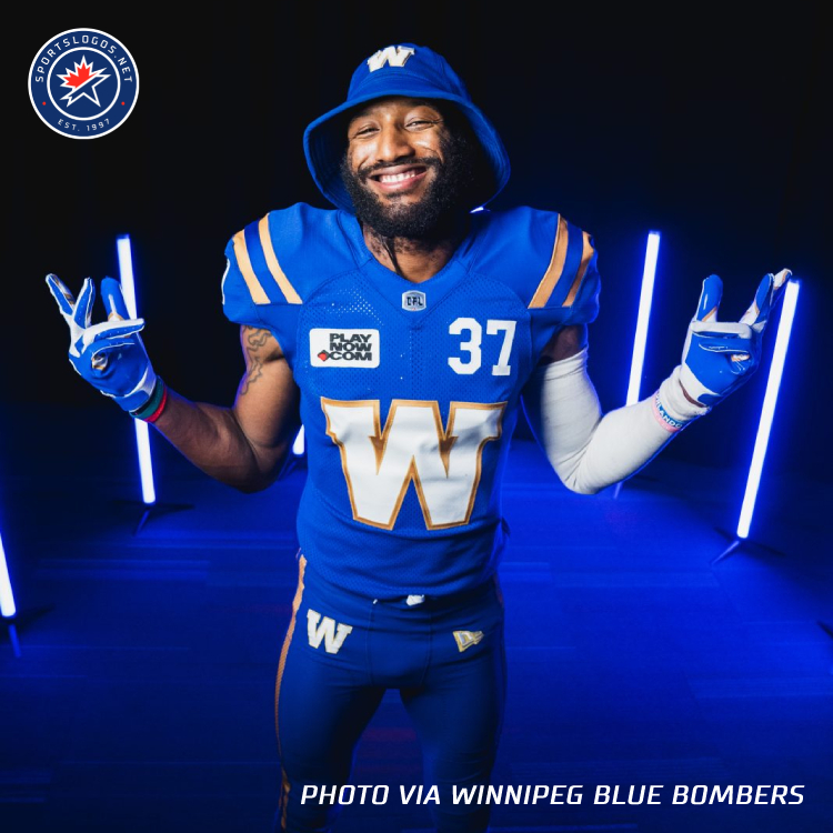 Putting the 'Blue' in 'Blue Bombers': Winnipeg CFL Team Unveils New Alternate Uniforms