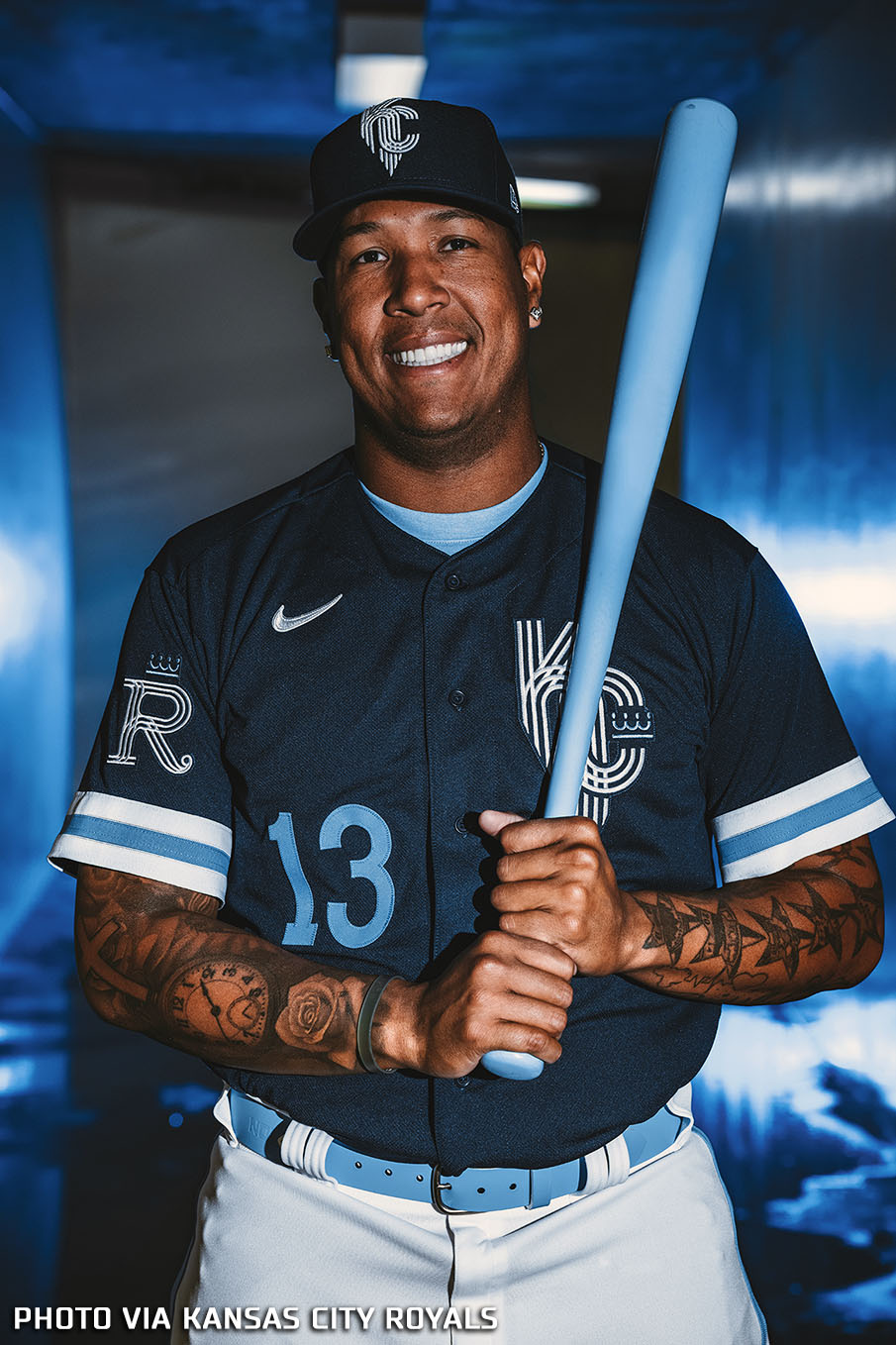 Bobby Witt Jr. #7 Kansas City Royals Navy 2022 City Connect Jersey - Cheap  MLB Baseball Jerseys