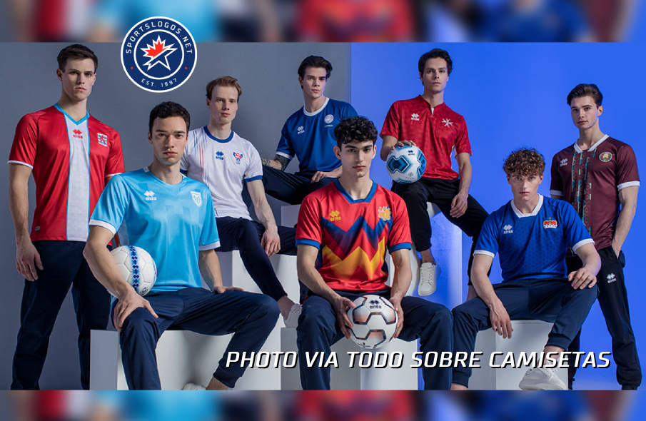 Eight European Nations Get New Kits Thanks to Erreà and UEFA's Kit Assistance Scheme