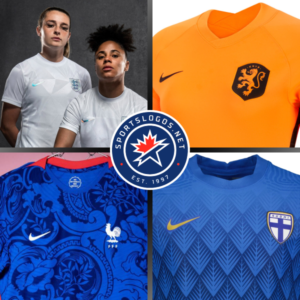 Nike Unveils Quartet of New National Team Kits Ahead of Women's Euro 2022