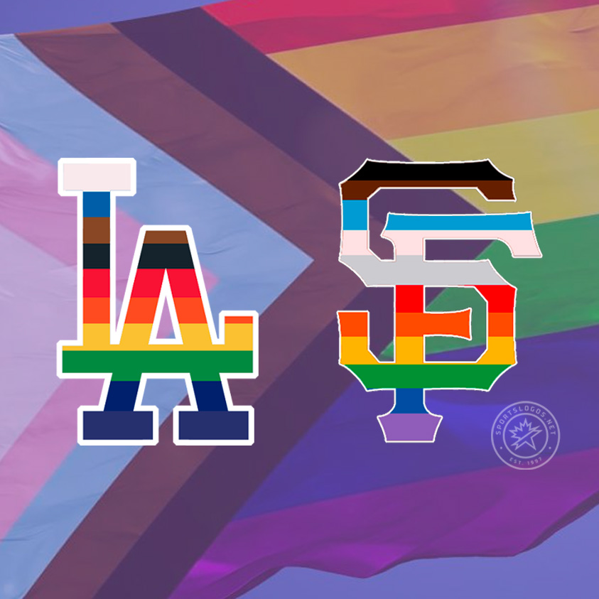 Dodgers, Giants Both Wearing Pride Caps In-Game in June