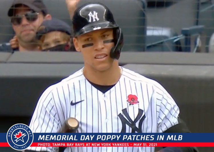 Poppies on Uniforms Today as Major League Baseball Observes Memorial ...