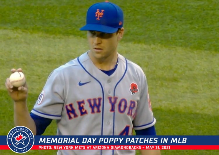 Poppies on Uniforms Today as Major League Baseball Observes Memorial ...