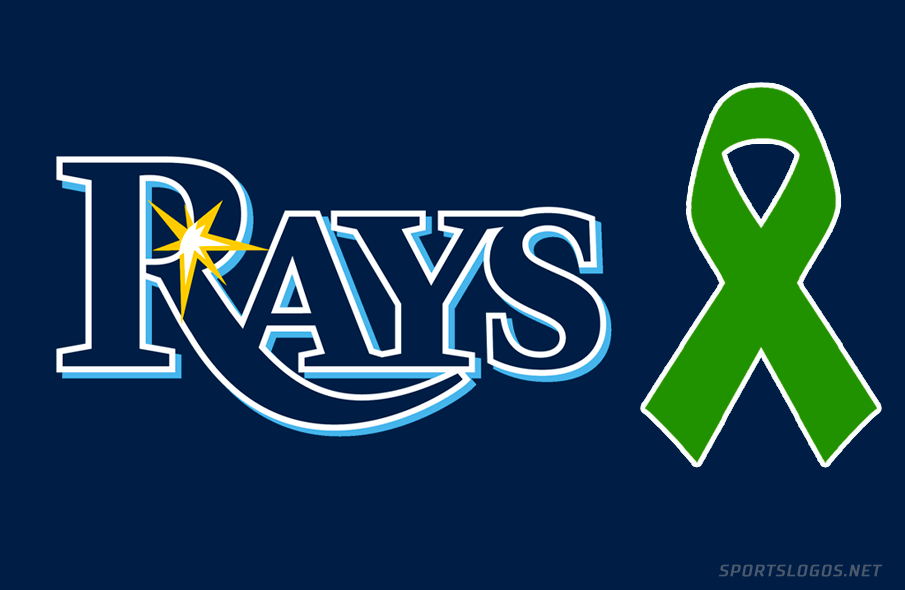 Tampa Bay Rays, Opponents Wearing Green Ribbon on Jerseys in May