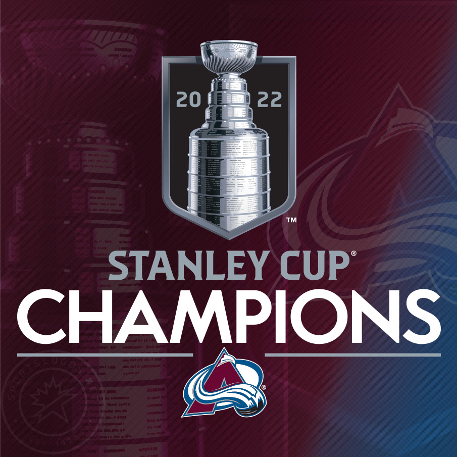 Colorado Avalanche: 2022 Stanley Cup Champions Logos and Merchandise