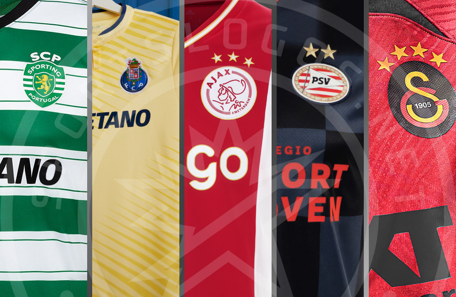 Clubs from Portugal, Netherlands, Turkey Unveil New Kits for 2022-23