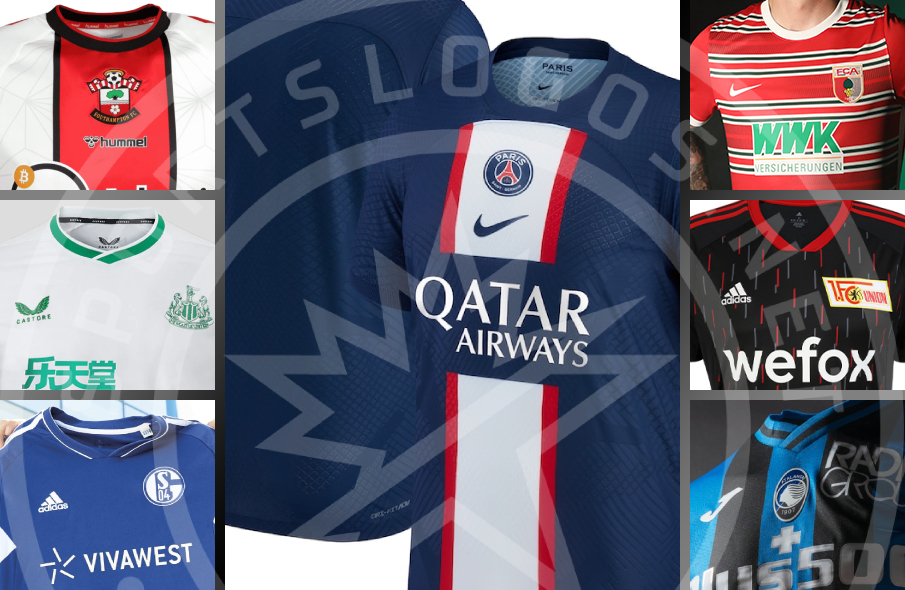 Vertical Stripe Returns to Paris Saint-Germain's 2022-23 Home Kit — Plus Unveilings from England, Germany, Italy