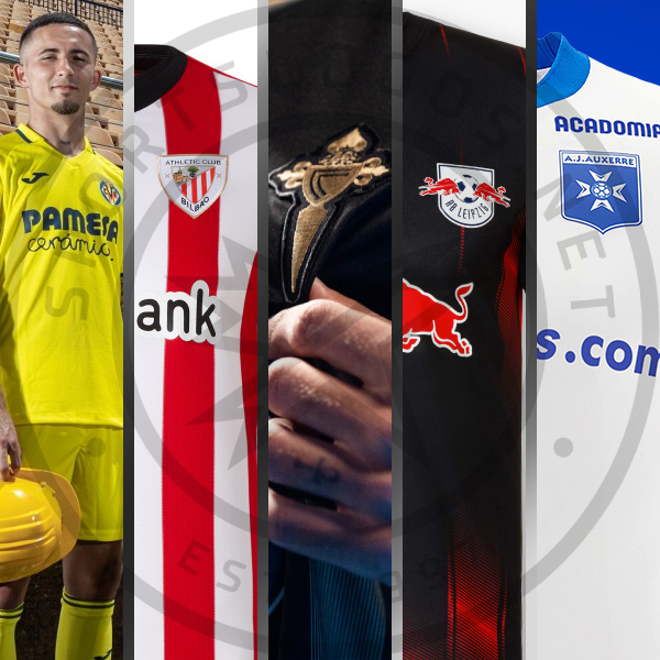 Five Clubs From Around Europe Unveil New Kits for the 2022-23 Season