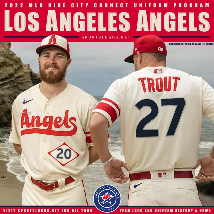 Surf’s Up! Los Angeles Angels Unveil City Connect Uniform SportsLogos