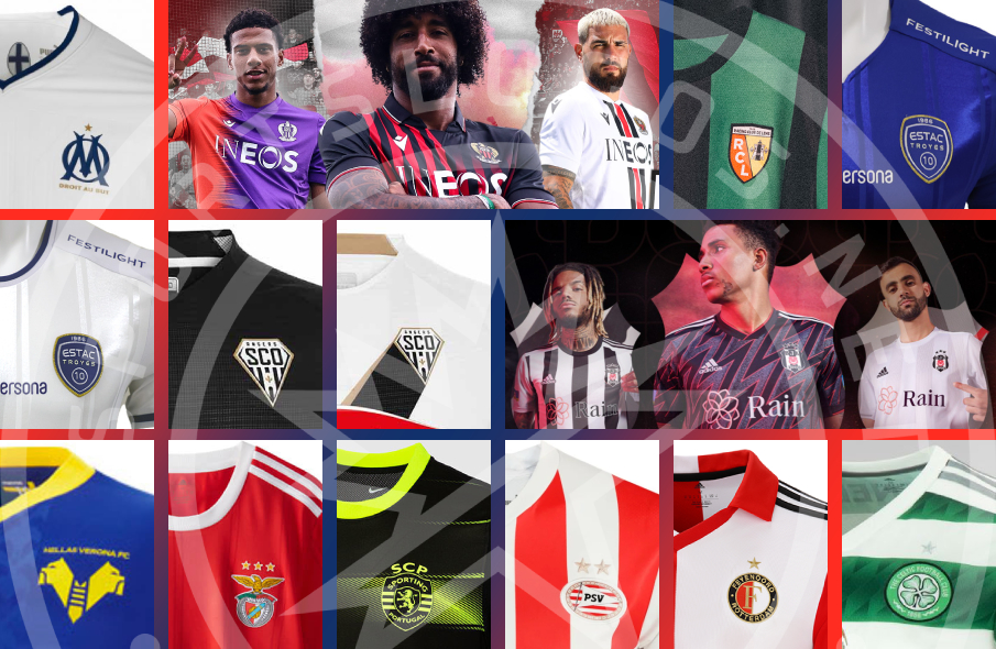 Clubs from France, Italy and Other Leagues Around Europe Release New ...