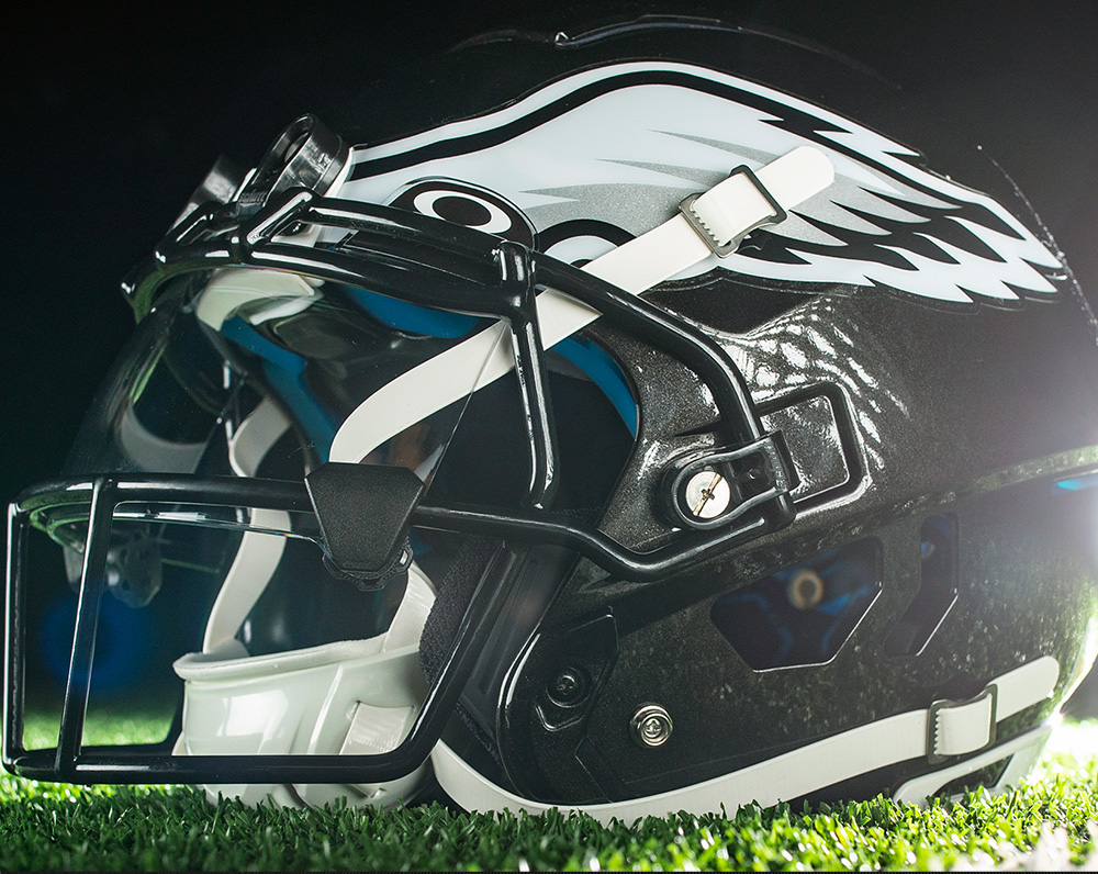 Eagles Unveil Black Helmet for 2022, to be Replaced with Kelly Green in
