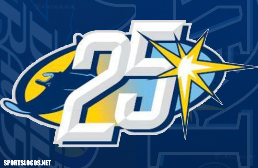 Tampa Bay Rays to Celebrate 25 Years in 2023 with Commemorative Logo