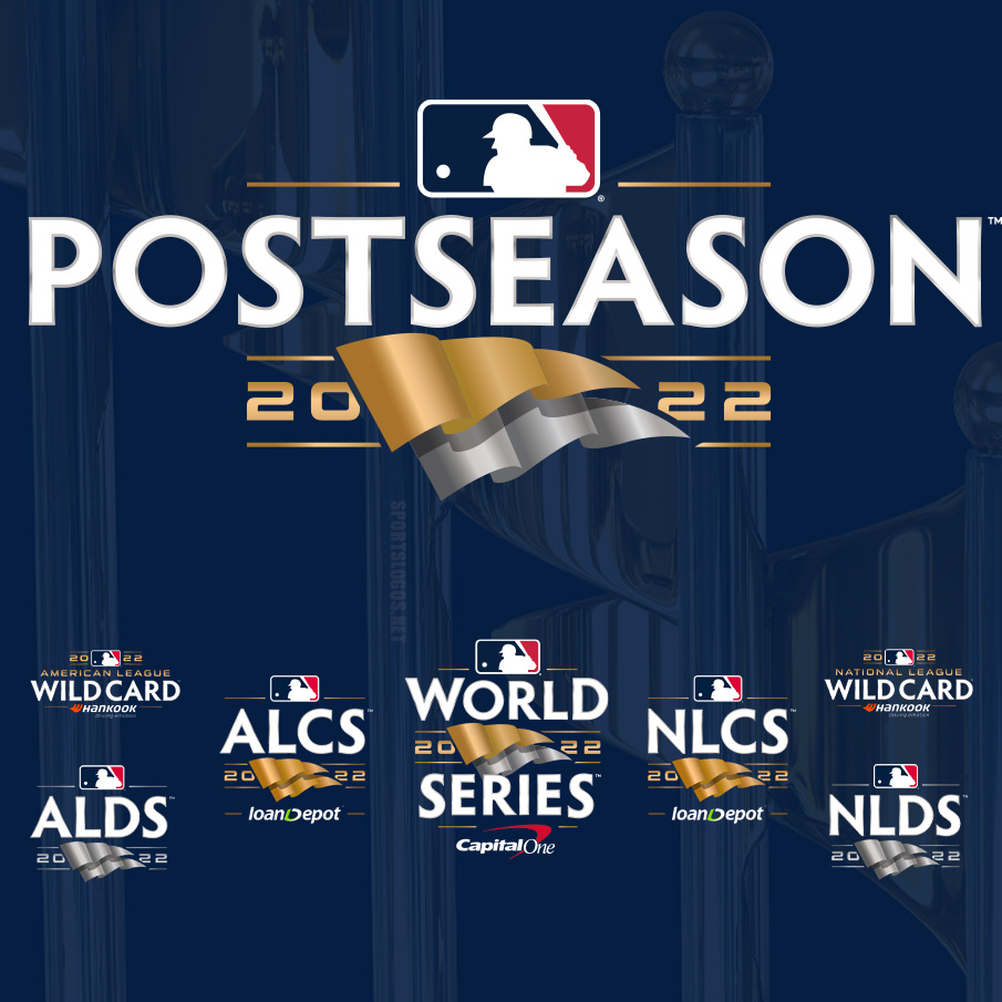 Here are the 2022 MLB Postseason + World Series Logos