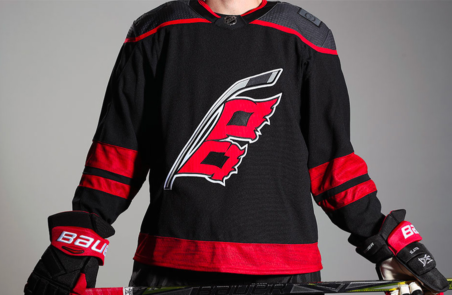 Carolina Hurricanes Black Uniform Promoted to Full-Time Home Set for ...