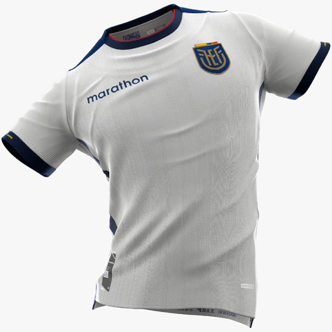 Ecuador Releases Kits For 2022 World Cup SportsLogos Net News   Ecuador 3rd 1 