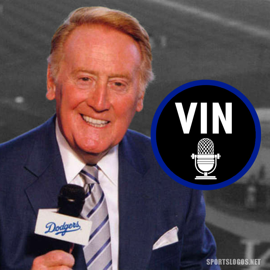 Los Angeles Dodgers Remember Vin Scully with Jersey Patch