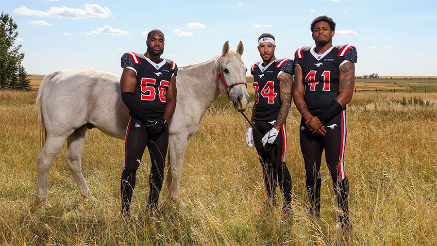 Calgary Stampeders Reveal New Black Alternate Uniform