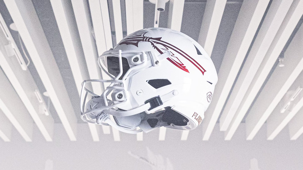 Florida State Seminoles Unveil New White Helmet