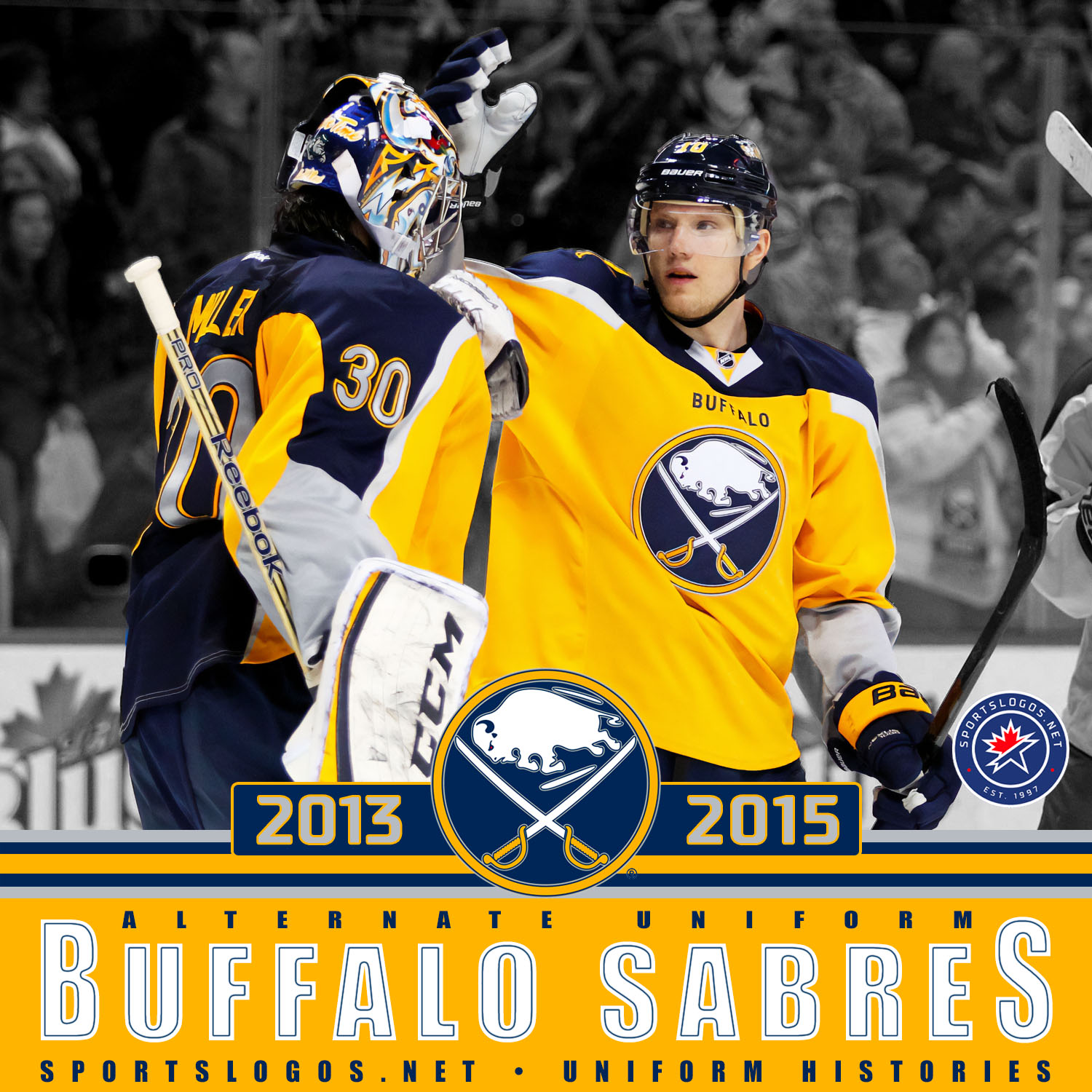 Buffalo Sabres To Wear “Goathead” Uniforms 15 Times In 2023-24 ...