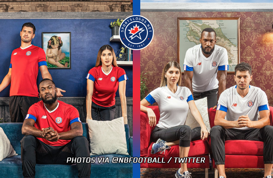 Costa Rica, New Balance Reveal Home and Away Kits for 2022 World Cup