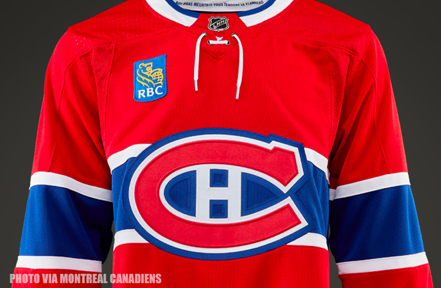 Montreal Canadiens Add Rbc Advert To Jersey For 2023 And Beyond Sportslogosnet News 